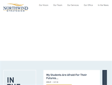 Tablet Screenshot of northwindstrategies.com